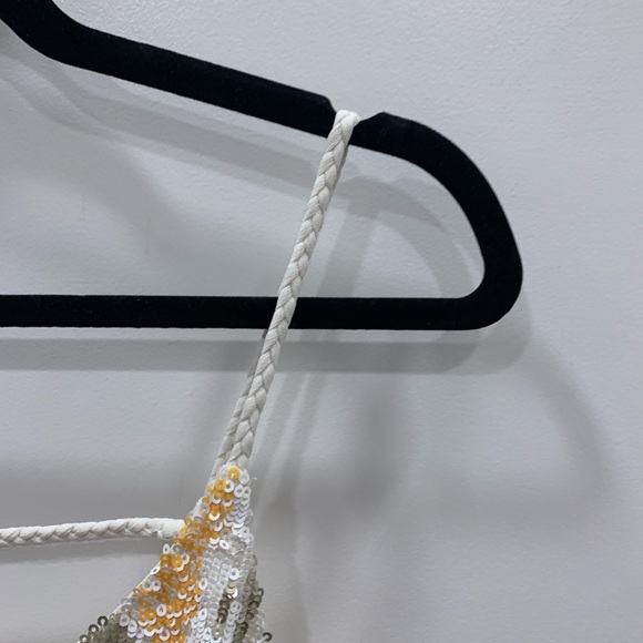 French Connection Adanya Sequin Shine Dress NWT 4 - Picture 4 of 12